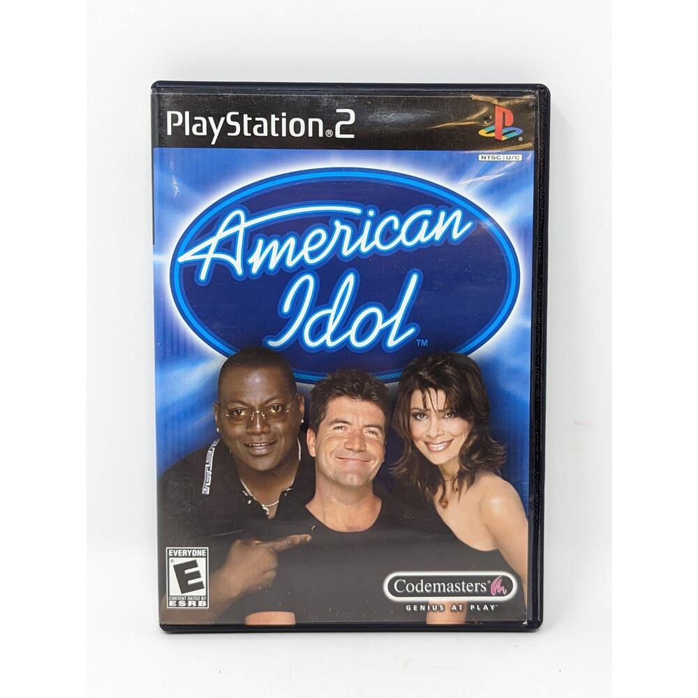 American Idol Game PlayStation 2 PS2 CIB Manual Clean & Tested